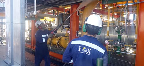 Operación de emergencia en planta Midstream de YPF
