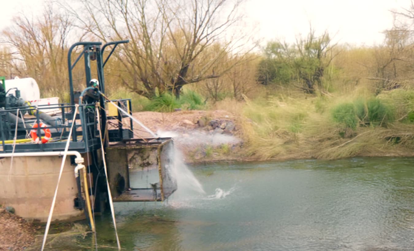Hidrolavado industrial de instalaciones